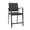 Lesro Newport Hip Chair Metal Frame, Black, RS Night Sky Upholstery NP1161 - alternate 1